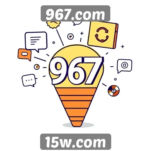 Estratégias de marketing utilizadas por 967.com